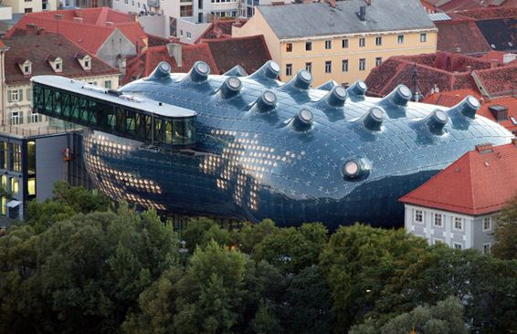 Музей-капля в Граце, Австрия