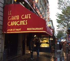 Париж, рестораны,  Le Grand cafe capucines