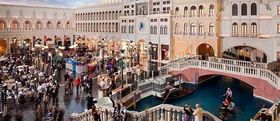 Магазины Гранд-канал в отеле Венецианское Палаццо