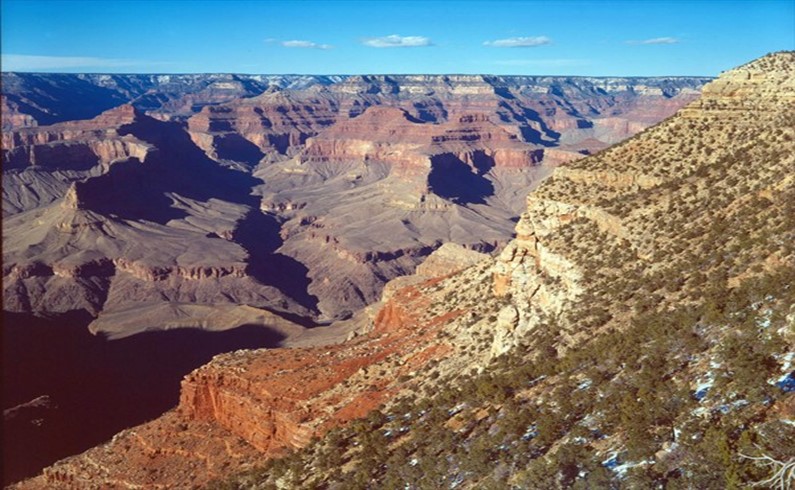 Вид на Большой каньон