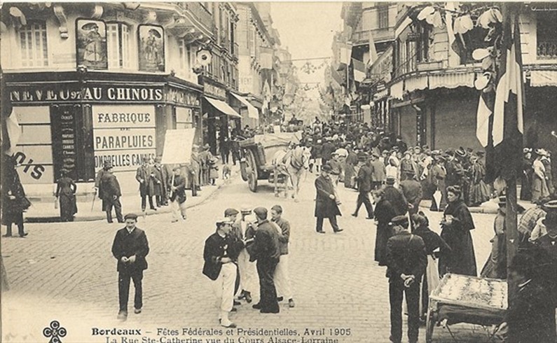 Рю Сен-Катерин. Такой она была в 1905 году