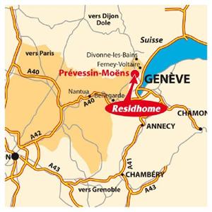 Residhome Appart Hotel Le Carre D'Or Prevessin-Moens