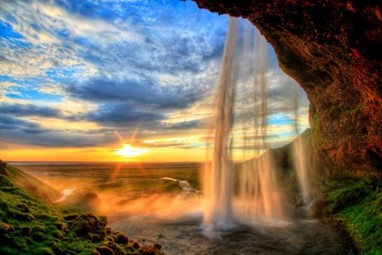 Творение природы - водопад