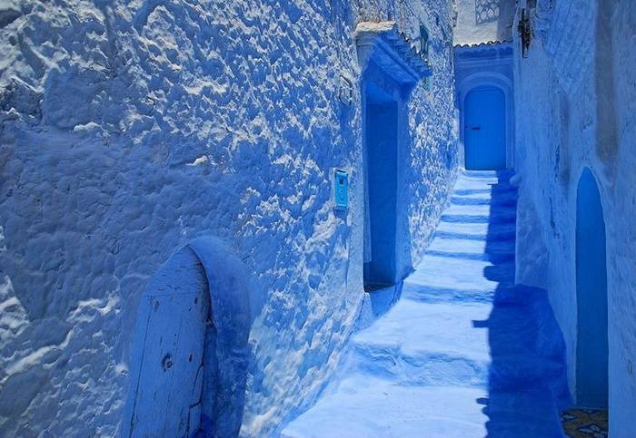 Шавен синий город Марокко