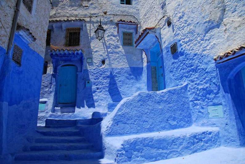 Шавен синий город Марокко