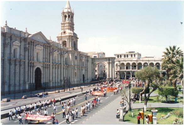 Арекипа - белый город Перу
