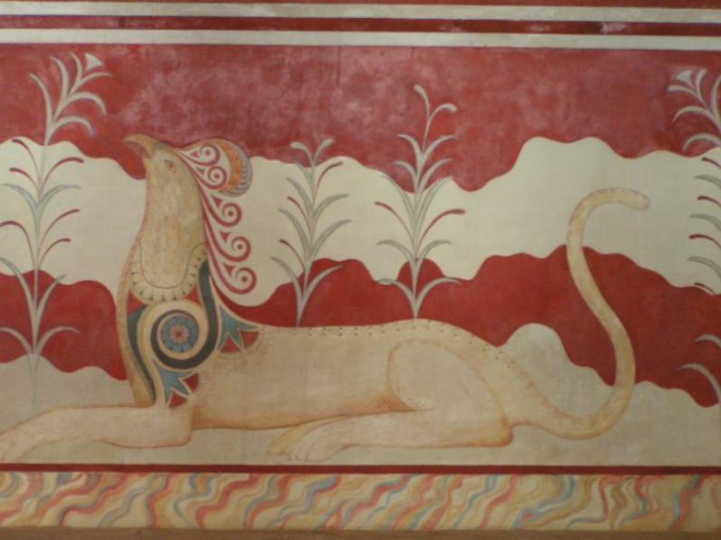 фрески в Кноссе