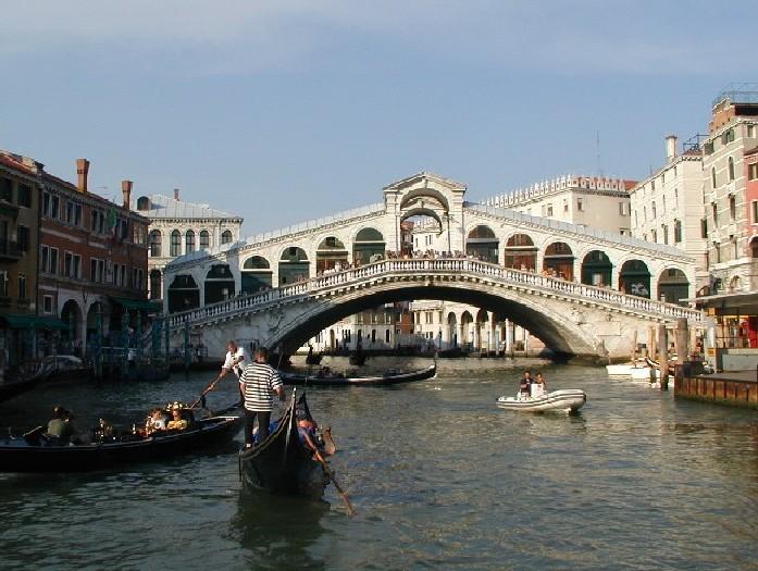 Мост Риалто в Венеции