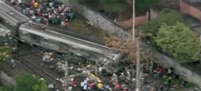 Столкновения поездов в Бразилии